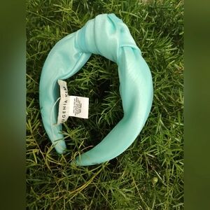 Nwt Eugenia Kim Blue Satin Headband